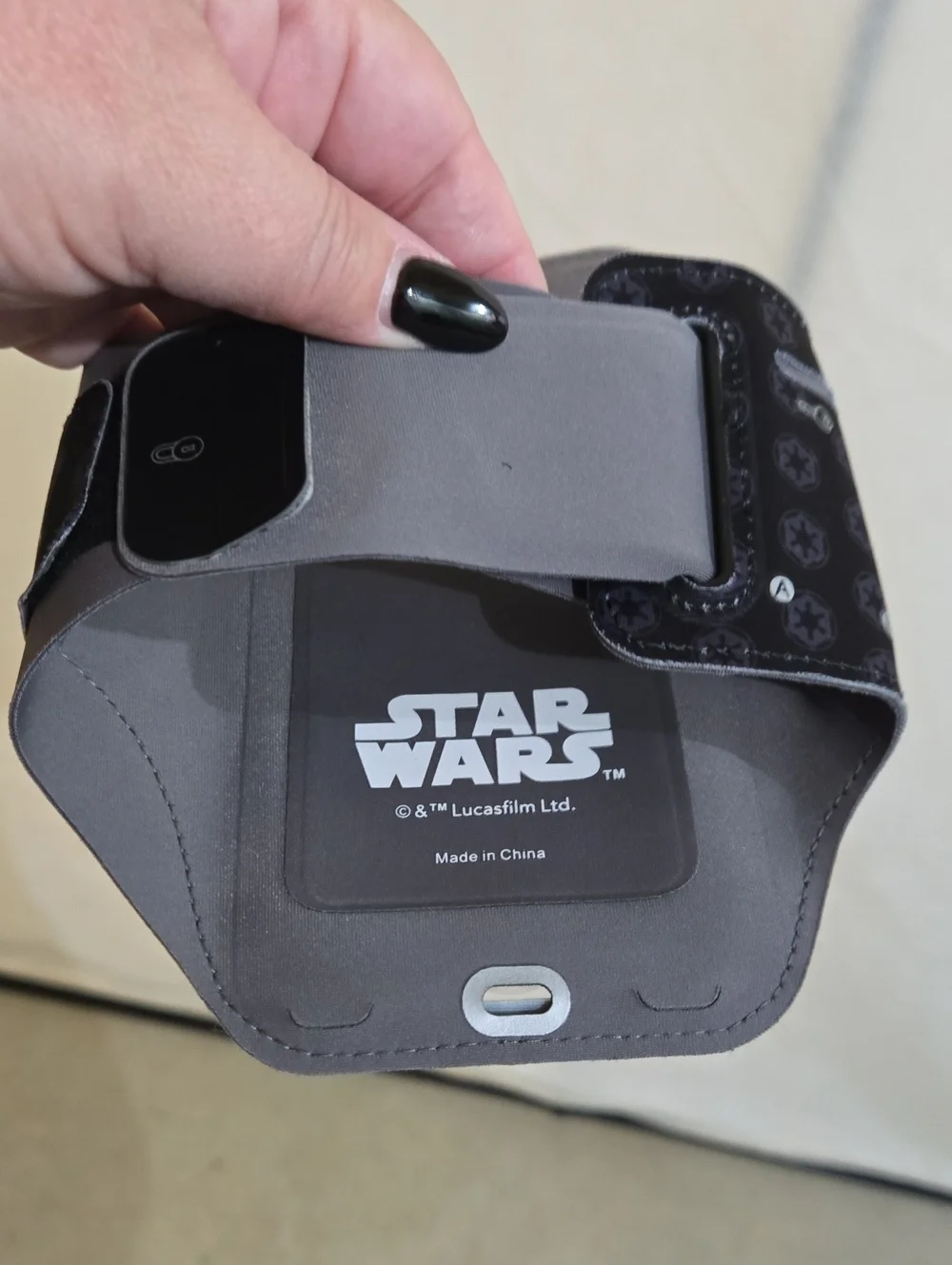 Star Wars Black Sports Armband Phone Holder